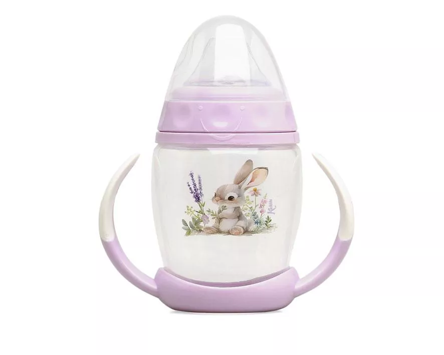 Taza de Aprendizaje Step 1 Conejito Lavanda 270 ml